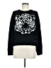 Chaser Animal Print Black Pullover Sweater Size S - photo 1