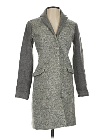 Armani Exchange Wool Coat (view 1)