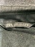Zara 100% Polyester Black Raincoat Size S - photo 6