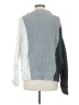 Neon Buddha 100% Cotton Color Block Gray Pullover Sweater Size S - photo 2