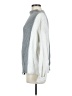 Neon Buddha 100% Cotton Color Block Gray Pullover Sweater Size S - photo 5