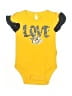 NHL Yellow Short Sleeve Onesie 9-12 MO / 12 MO - photo 1
