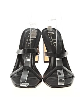Mocassins Femme Nicole Miller Clair - Taille 6.5 M - Noir - Motif Serpent - Plats