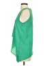H&M 100% Polyester Green Sleeveless Blouse Size 4 - photo 5