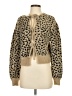 Stradivarius Animal Print Tan Cardigan Size S - photo 1