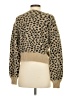 Stradivarius Animal Print Tan Cardigan Size S - photo 2