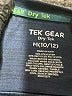 Tek Gear Solid Blue Active T-Shirt Size Medium 10/12 - photo 3