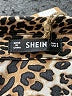 Shein 100% Polyester Animal Print Brown Long Sleeve Blouse Size S - photo 7