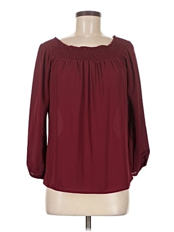 Timing 3/4 Sleeve Blouse (view 1)