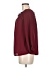 Timing 100% Polyester Burgundy 3/4 Sleeve Blouse Size M - photo 5