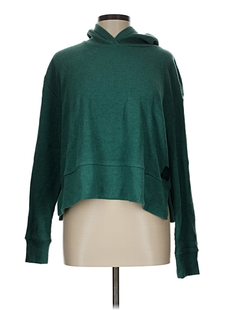 Pre-owned Cozy Earth Turtleneck Sweater In Green