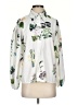 Unbranded 100% Polyester Floral White 3/4 Sleeve Blouse Size S - photo 1