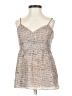 Broadway & Broome 100% Silk Silver Sleeveless Top Size 0 - photo 1