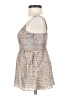Broadway & Broome 100% Silk Silver Sleeveless Top Size 0 - photo 5