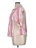 Croft & Barrow 100% Cotton Color Block Pink 3/4 Sleeve Button-Down Shirt Size XL - photo 5