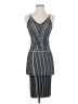 BCBGeneration Stripes Gray Cocktail Dress Size XS - Sm - photo 1