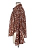 Dress Forum 100% Polyester Brown Long Sleeve Blouse Size M - photo 5