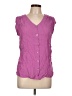 NSR Purple Sleeveless Blouse Size L - photo 1