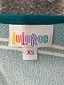 Lularoe Stripes Teal Casual Dress Size XS - photo 6