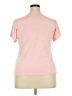 Assorted Brands Pink Short Sleeve Top Size 2X - photo 2