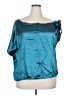 Shein Curve Teal 3/4 Sleeve Blouse Size 20 Plus (4) - photo 1