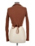 Shein 100% Polyester Brown Cardigan Size 6 - photo 2