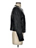 Ecru 100% Leather Black Leather Jacket Size XS - photo 4