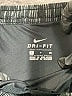 Nike Chevron-herringbone Black Athletic Shorts Size S - photo 3