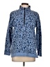 T by Talbots Animal Print Blue Pullover Sweater Size L - photo 1