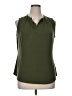 Liz Claiborne Green Sleeveless Blouse Size XL - photo 1