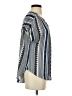 Cato 100% Polyester Blue Short Sleeve Blouse Size S - photo 4