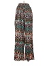 Dina Be Print Green Casual Pants Size S - photo 2