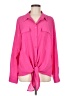 Allison Daley 100% Polyester Pink Long Sleeve Blouse Size M (estimated) - photo 1