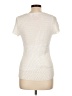 Emma James Ivory Short Sleeve Top Size L - photo 2