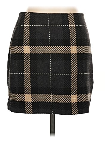 H&M Faux Leather Skirt (view 1)
