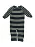 Egg Baby Stripes Gray Long Sleeve Onesie Size 6-12 mo (estimated) - photo 1