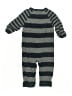 Egg Baby Stripes Gray Long Sleeve Onesie Size 6-12 mo (estimated) - photo 2