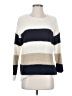 Forever 21 100% Acrylic Stripes Ivory Pullover Sweater Size S - photo 1