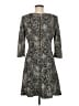Just... Taylor Animal Print Gray Black Cocktail Dress Size 6 - photo 2