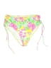 Unbranded Floral Yellow Swimsuit Bottoms Size XL - photo 1