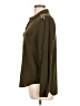 Forever 21 100% Rayon Green Long Sleeve Blouse Size L - photo 5