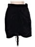Free People 100% Polyester Solid Black Casual Skirt Size 4 - photo 1