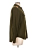 Forever 21 100% Rayon Green Long Sleeve Blouse Size L - photo 4