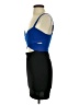 Forever 21 Color Block Blue Cocktail Dress Size S - photo 5
