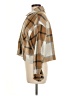 For The Republic 100% Polyester Plaid Brown Jacket Size M - photo 5