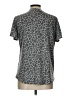 Zoe+Liv Animal Print Gray Short Sleeve T-Shirt Size L - photo 2