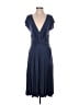 Max and Cleo Solid Blue Cocktail Dress Size S - photo 1