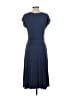 Max and Cleo Solid Blue Cocktail Dress Size S - photo 2