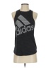 Adidas 100% Polyester Black Active Tank Size S - photo 1