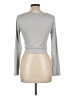Unbranded Gray Long Sleeve T-Shirt Size L - photo 2